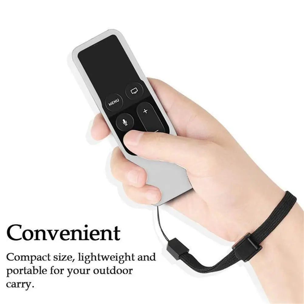 Silicone TV Remote Control Cover Case Protective Cover for Apple TV 4K 4th Generation Siri Remote Scratch Proof  TV Accessories - Slobuy