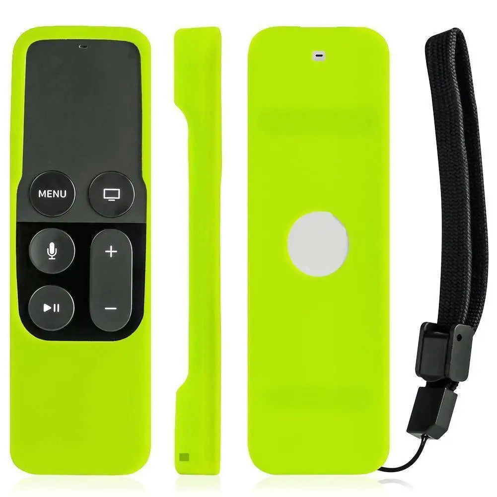 Silicone TV Remote Control Cover Case Protective Cover for Apple TV 4K 4th Generation Siri Remote Scratch Proof  TV Accessories - Slobuy