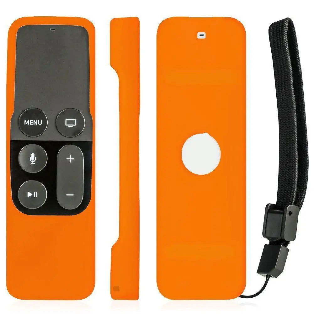 Silicone TV Remote Control Cover Case Protective Cover for Apple TV 4K 4th Generation Siri Remote Scratch Proof  TV Accessories - Slobuy