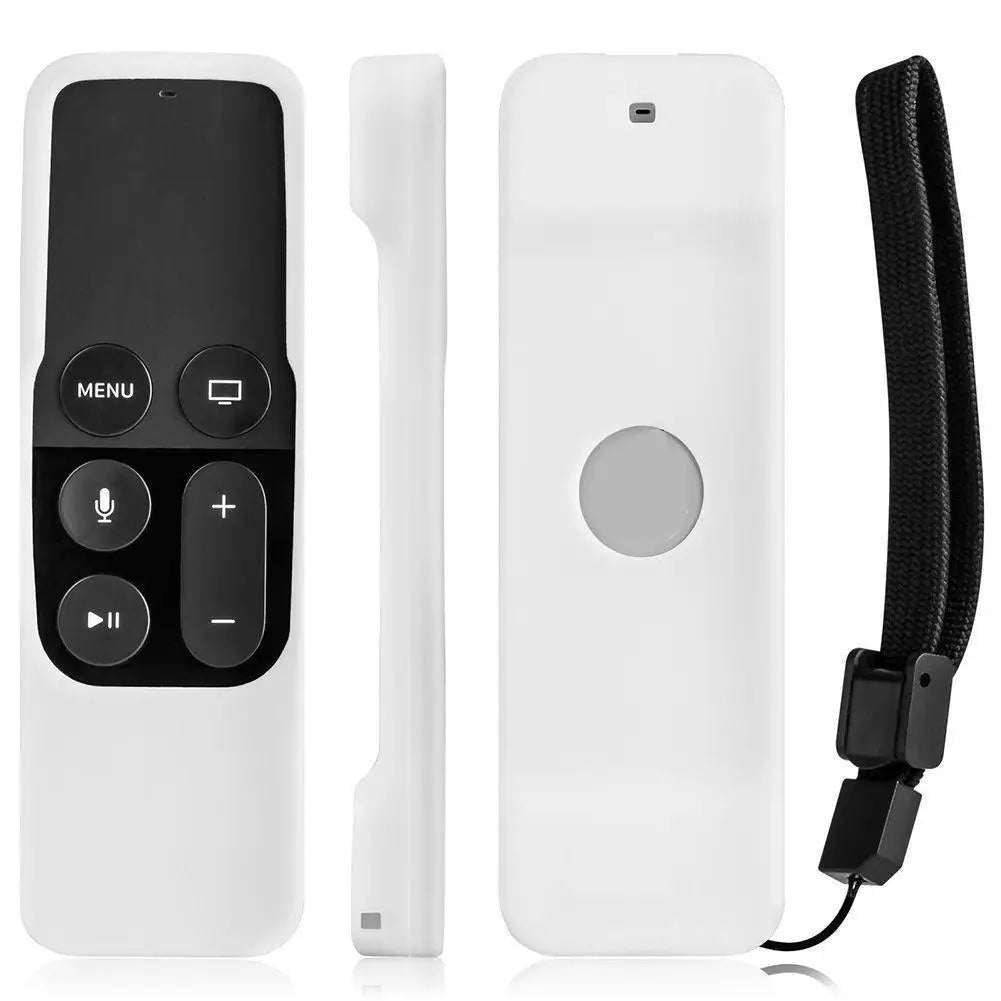 Silicone TV Remote Control Cover Case Protective Cover for Apple TV 4K 4th Generation Siri Remote Scratch Proof  TV Accessories - Slobuy