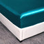 Silky Fitted Bed Sheet with Elastic Band Luxury Anti-slip Adjustable Mattress Cover for Single Couple Double Bed - Slobuy