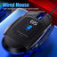 Silver Eagle G5 Mute Wired Mouse Six Keys Luminous Game E-Sports Machinery Computer Accessories Cross-Border Delivery - Slobuy