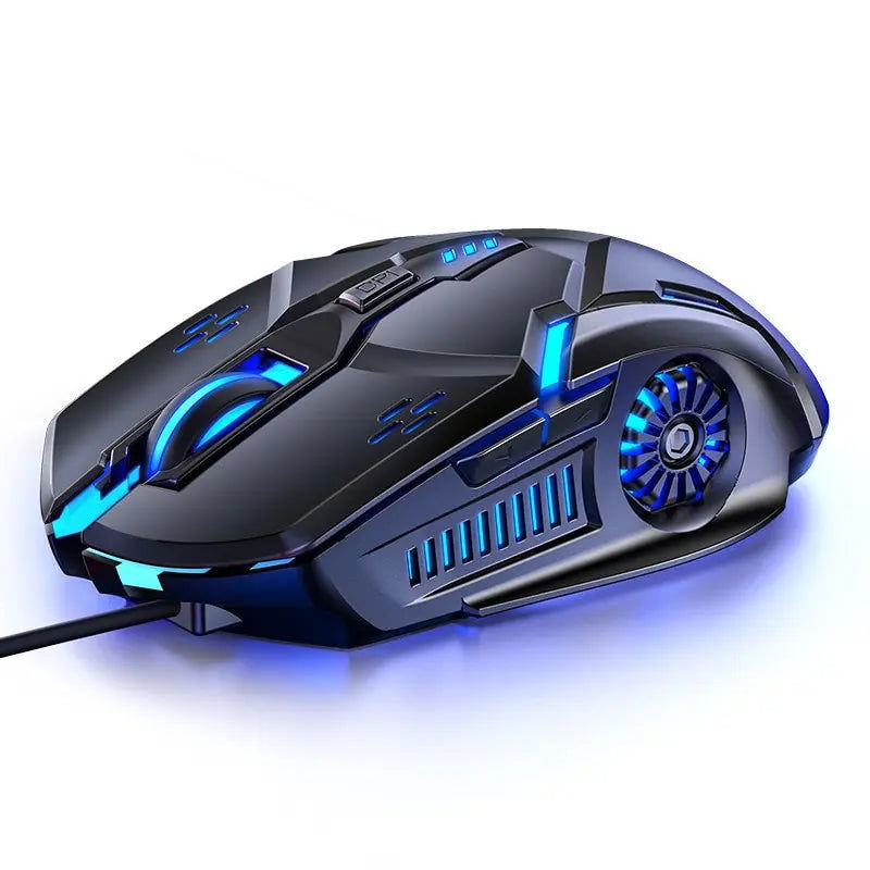 Silver Eagle G5 Mute Wired Mouse Six Keys Luminous Game E-Sports Machinery Computer Accessories Cross-Border Delivery - Slobuy
