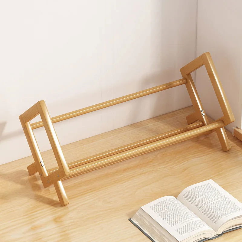 Simple Desktop Bookshelf Office Documents Books Magazines Stationery Storage Shelf Student Study Story Picture Books Rack - Slobuy
