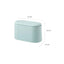 Simple Desktop Trash Bin Mini Durable Storage Bucket Can Automatic Pop-up Lid For Dressing Tables Home Office Garbage Bucket - Slobuy
