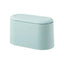 Simple Desktop Trash Bin Mini Durable Storage Bucket Can Automatic Pop-up Lid For Dressing Tables Home Office Garbage Bucket - Slobuy