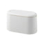Simple Desktop Trash Bin Mini Durable Storage Bucket Can Automatic Pop-up Lid For Dressing Tables Home Office Garbage Bucket - Slobuy