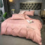 Simple High Quality Embroidered Duvet Cover Queen Washed King Quilt Cover 220x240 Soft Comforter Covers 150x200 No Pillowcase - Slobuy