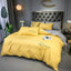 Simple High Quality Embroidered Duvet Cover Queen Washed King Quilt Cover 220x240 Soft Comforter Covers 150x200 No Pillowcase - Slobuy