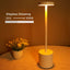 Simple LED Rechargeable Touch Metal Table Lamp Three Colors Bedside Creative Ambient Light Bar Outdoor Decoration Night Light - Slobuy