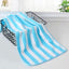 Simple Stripes Absorbent Quick Drying Bath Towel Sets Soft Adults Face Hand Towels Bathroom Microfiber Comefor Swim Bath Towels - Slobuy