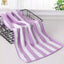 Simple Stripes Absorbent Quick Drying Bath Towel Sets Soft Adults Face Hand Towels Bathroom Microfiber Comefor Swim Bath Towels - Slobuy