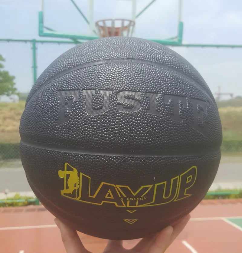 Size 6 Women's Specialized Basketball Concrete Floor Training Basketball Competition PU Basketball Indoor and Outdoor - Slobuy