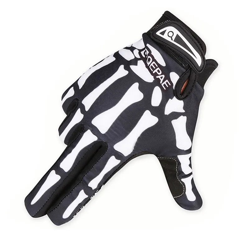 Skeleton Paw Motorcycle Gloves Adjustable Lightweight Cycling Glove Breathable Dirtbike Glove for Motocross Racing Outdoor Sport - Slobuy