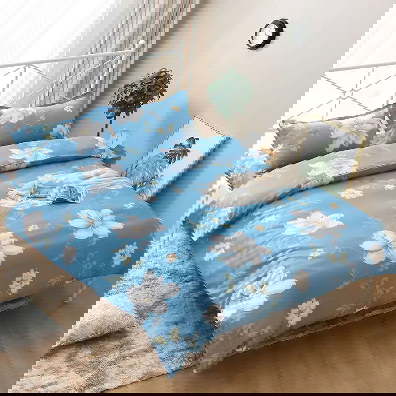 Skincare Duvet Cover Single Piece 60/110cm 1.5 * 1.8m/200x230m Student Dormitory Single and Double Duvet Cover quilt cover - Slobuy