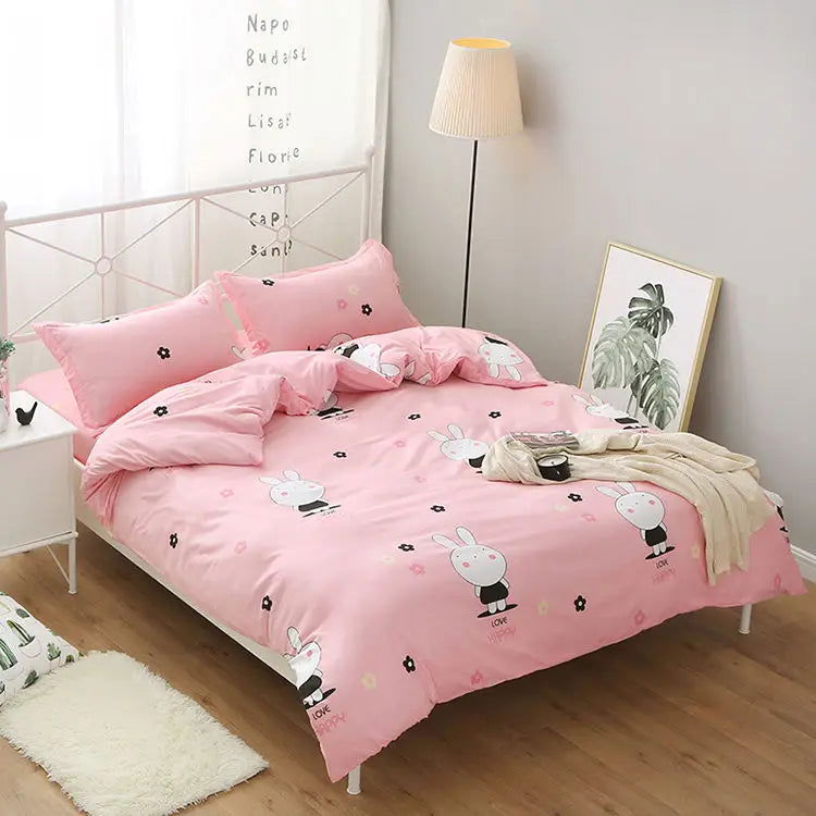 Skincare Duvet Cover Single Piece 60/110cm 1.5 * 1.8m/200x230m Student Dormitory Single and Double Duvet Cover quilt cover - Slobuy