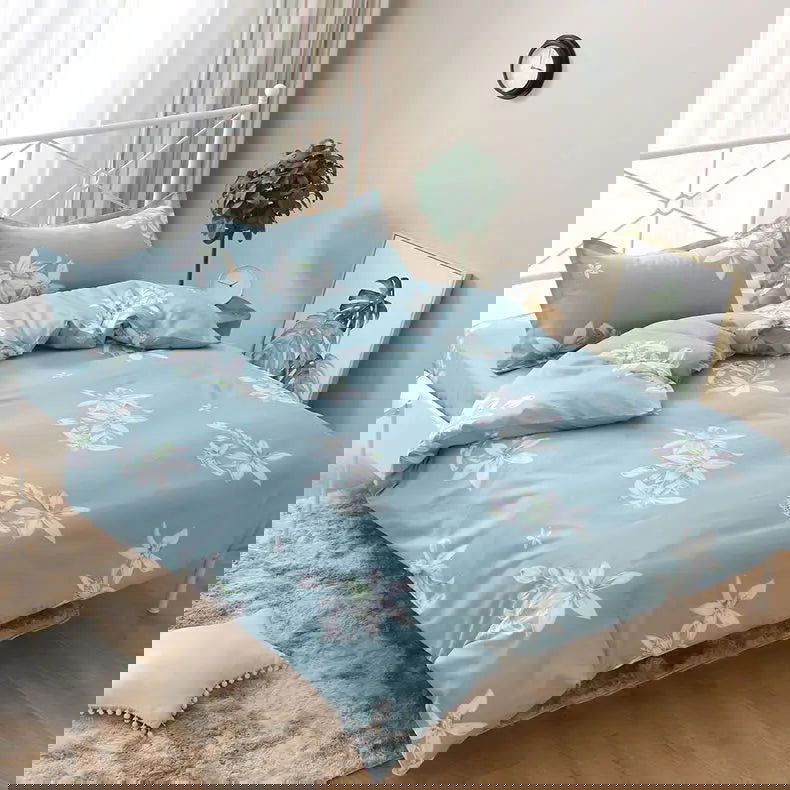 Skincare Duvet Cover Single Piece 60/110cm 1.5 * 1.8m/200x230m Student Dormitory Single and Double Duvet Cover quilt cover - Slobuy
