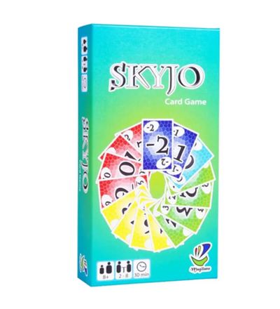 Skyjo Board Games Card Party of Tables for The Whole Family Deck Box Wit Social Collective Games Children's Tapis Poker Social - Slobuy