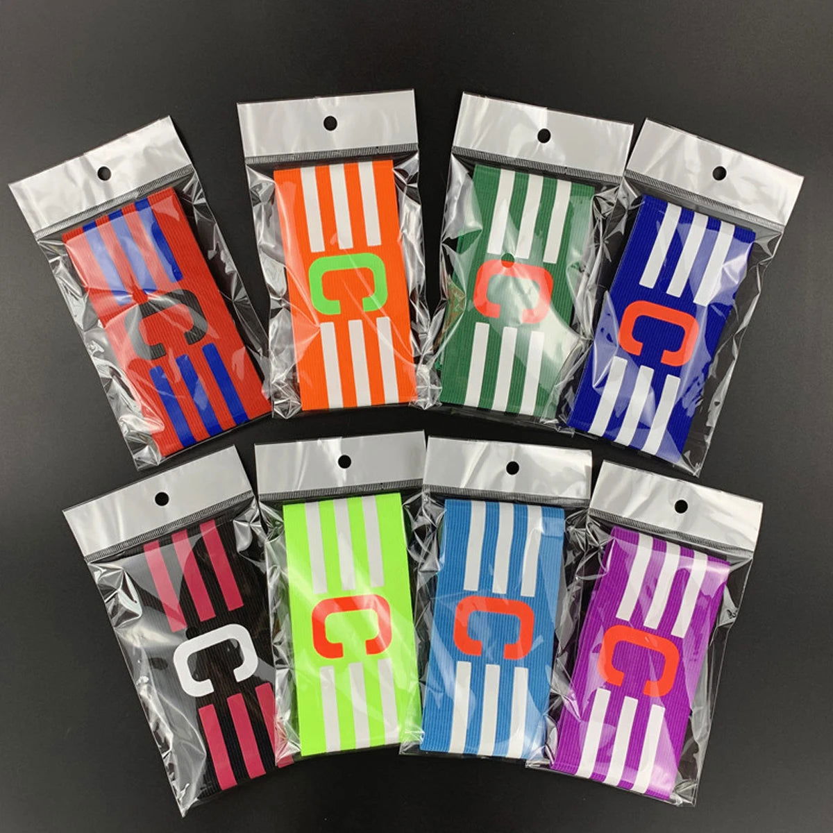 Sleeve Badge Football C Captain Badge Arm Sleeve Color Split Team Grouping Sleeve Badge - Slobuy