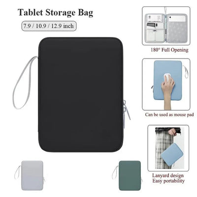 Sleeve Bag for iPad Bags Tablet Storage Bag Portable PU Soft Tablet Sleeve For iPad 7.9 10.9 12.9 Inch Wear-resisting Case - Slobuy