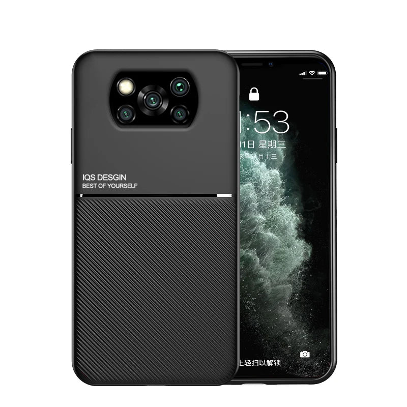 Slim Lightweight Magnetic Case for Mi POCO X5 X4 X3 Pro NFC M4 M3 Pro M5S X3GT X4GT F4GT M2 F2 X2 Phone Accessories - Slobuy