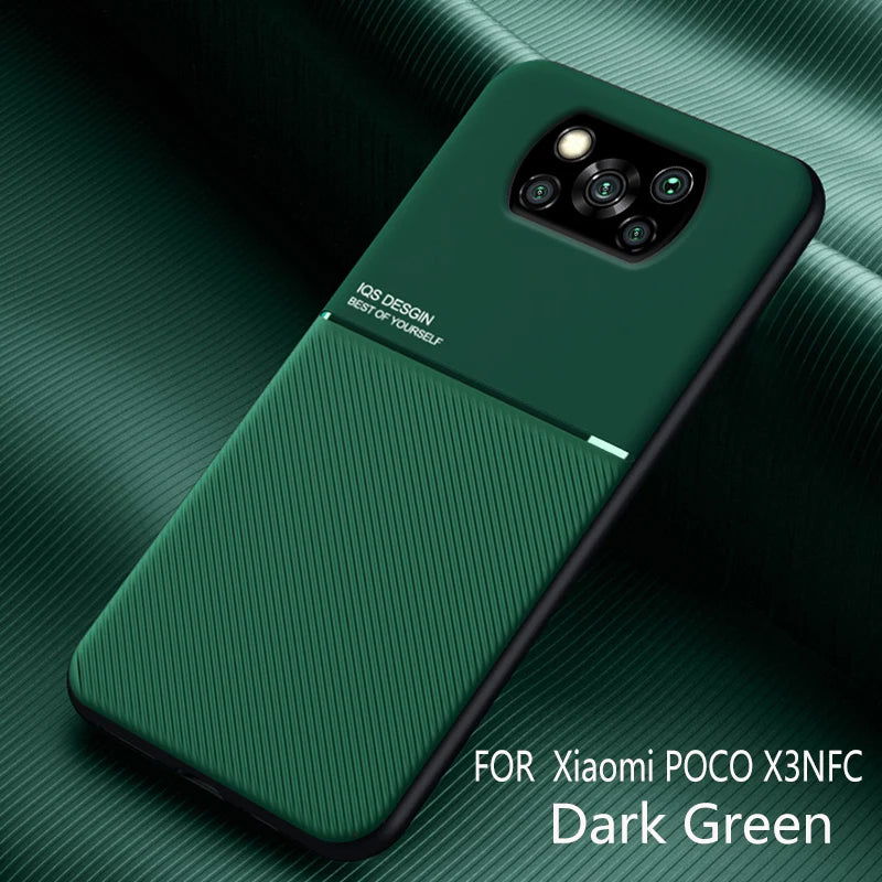 Slim Lightweight Magnetic Case for Mi POCO X5 X4 X3 Pro NFC M4 M3 Pro M5S X3GT X4GT F4GT M2 F2 X2 Phone Accessories - Slobuy