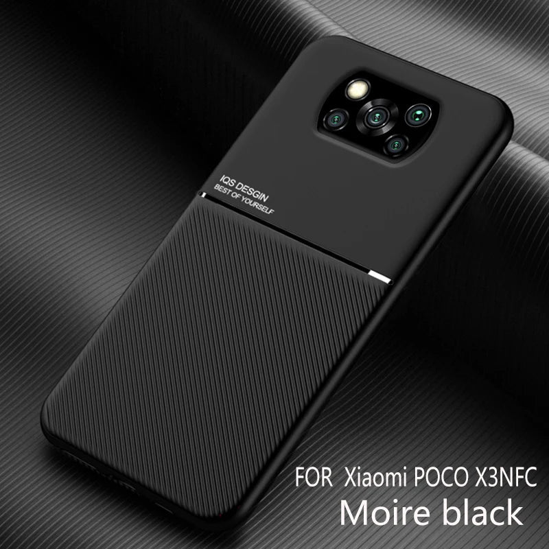 Slim Lightweight Magnetic Case for Mi POCO X5 X4 X3 Pro NFC M4 M3 Pro M5S X3GT X4GT F4GT M2 F2 X2 Phone Accessories - Slobuy
