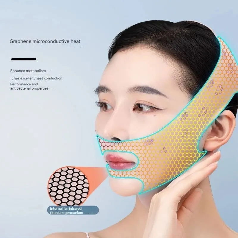Slimming Bandage Lifting And Firming To Improve Lines Tightening Apple Muscle Double Lifting Sleep Slimming Device V Face Masks - Slobuy