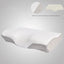 Slow Recovery Vacuum Memory Cotton Pillow Core Butterfly Neck Support Adult White Grey Mesh Blue Edge Double Pillow Color - Slobuy