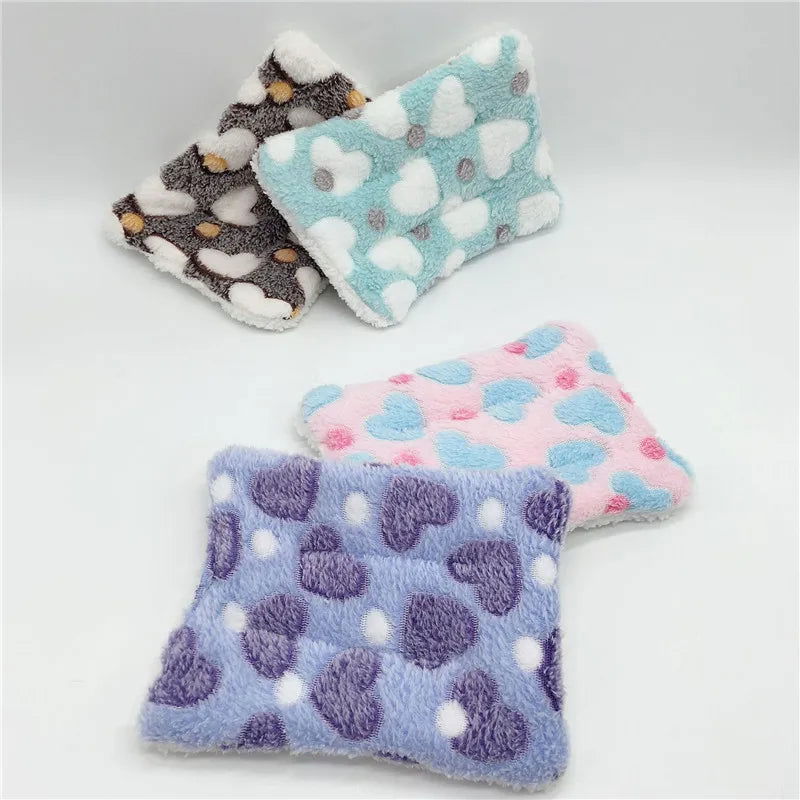 Small Animal Guinea Pig Hamster Bed House Winter Warm Squirrel Hedgehog rabbit Chinchilla Bed mat House Nest Hamster Accessories - Slobuy
