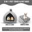 Small Animal Pet Winter House,Pet Tent Cave Bed for Cats/Small Dogs,Guinea Pig Bed,Cat Bed House,Rabbit Bed Warm Guinea - Slobuy
