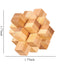 Small Lu Ban Lock IQ Brain Teaser Educational Toy for Kids Children Wooden Kong Ming Unlock Toys Adult Montessori 3D Puzzle Game - Slobuy