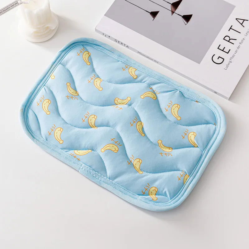 Small Pet Cooler Mat Summer Ice Silk Cool Feeling Pet Mat Hamster Kennel Mat Guinea Pig Chinchilla Rabbit Small Pet Cooling Mat - Slobuy