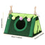 Small Pet Nest Felt Tent Rabbit Nest Hamster House Hamster Cage Large Guinea Pig Cage Guinea Pig Small Animal Bed Accessories - Slobuy