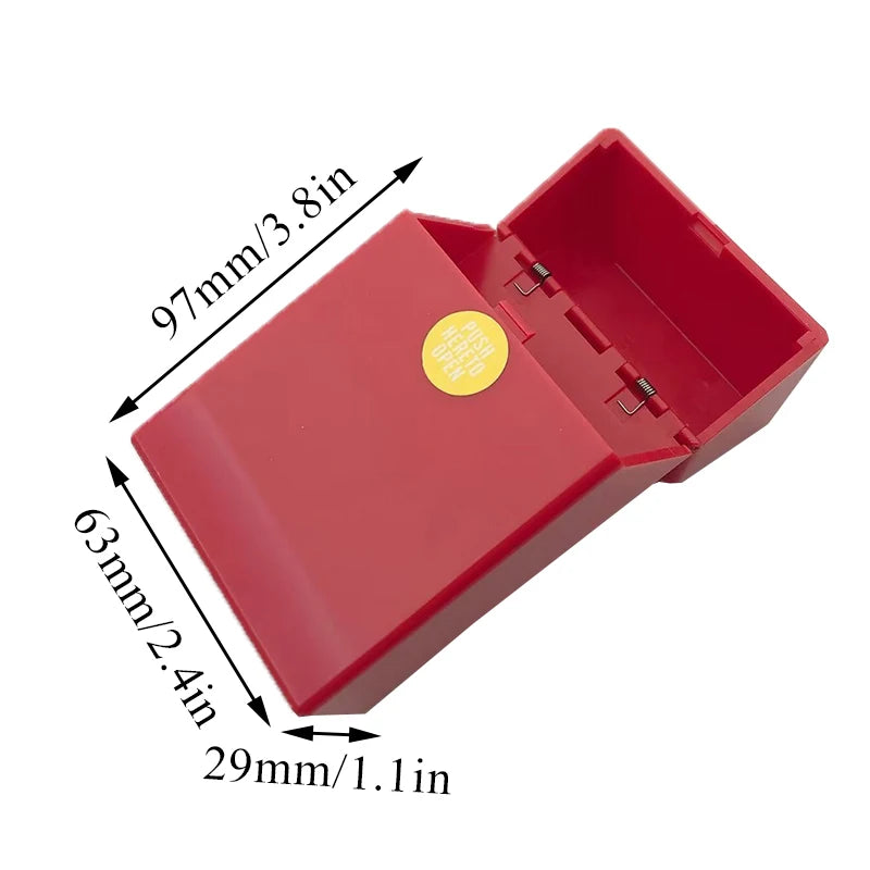 Small Size Storage Box Idol Photo Card Holder Desktop Sticker Stationery Orangizer Container Flip Lip Drawer Classification Box - Slobuy