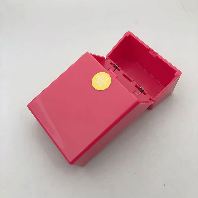 Small Size Storage Box Idol Photo Card Holder Desktop Sticker Stationery Orangizer Container Flip Lip Drawer Classification Box - Slobuy