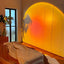 Smart Bluetooth Night Light Rainbow Sunset Projector Lamp for Home Coffe shop Background Wall Decoration Atmosphere Table Lamp - Slobuy