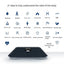 Smart Scale Pro Digital Bathroom Rechargeable Digital Scale Wi-Fi Bluetooth Measurements Including Weight Heart Rate Body Fat - Slobuy