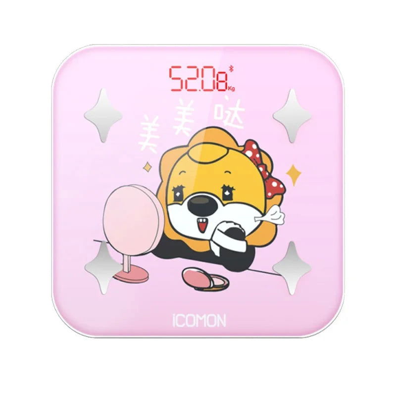 Smart Scale for Body Weight , Bathroom Digital Weighing Scale with BMI, Body Fat, Muscle Mass - Slobuy