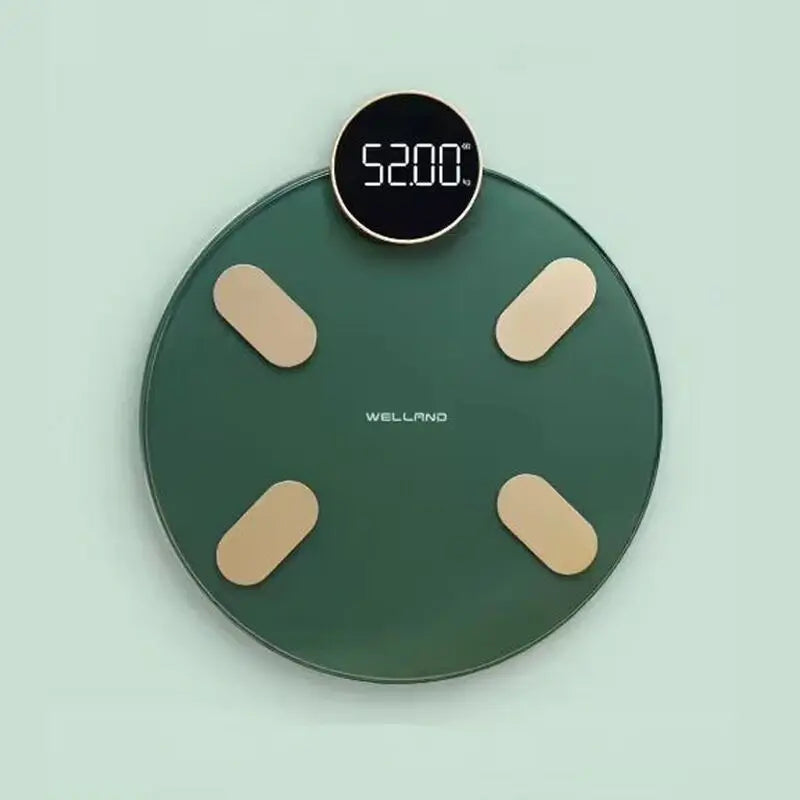 Smart Scale for Body Weight,Digital Bathroom Scales  Rechargeable Weighting Health Monitor Accurate Body Composition Analyzer - Slobuy