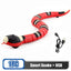 Smart Sensing Cat Toys Interactive Automatic Eletronic Snake Cat Teaser Indoor Play Kitten Toy USB Rechargeable for Cats Kitten - Slobuy