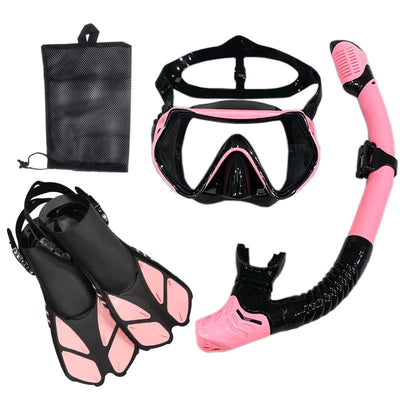 Snorkel Diving Mask  and  Goggles Diving Swimming Tube Set  Adult Unisex - Slobuy