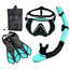 Snorkel Diving Mask  and  Goggles Diving Swimming Tube Set  Adult Unisex - Slobuy