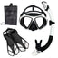 Snorkel Diving Mask  and  Goggles Diving Swimming Tube Set  Adult Unisex - Slobuy