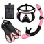 Snorkel Diving Mask  and  Goggles Diving Swimming Tube Set  Adult Unisex - Slobuy