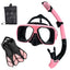 Snorkel Diving Mask  and  Goggles Diving Swimming Tube Set  Adult Unisex - Slobuy