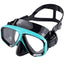 Snorkel Mask Swimming Goggles Scuba Diving Silicone Skirt Tempered Glass Len Wide View Training With Nose Cover Adjustable Strap - Slobuy