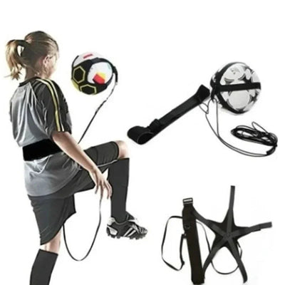Soccer Ball Juggle Bag Children Auxiliary Circling Belt Kick Solo Soccer Trainer Football Kick Kids Football Training Equipment - Slobuy