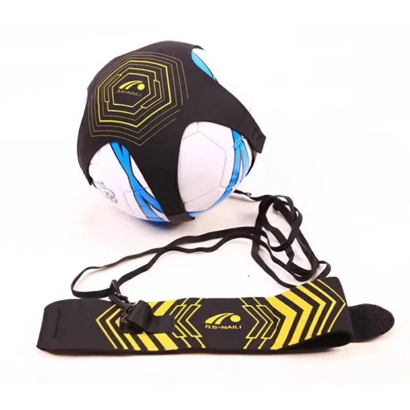 Soccer Ball Juggle Bag Children Auxiliary Training Belt Adults Soccer Kick Trainer Solo Football Training Equipment for Beginner - Slobuy