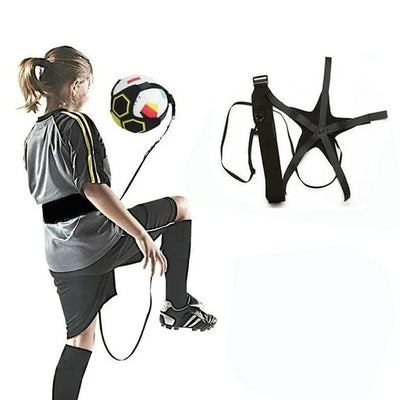 Soccer Ball Juggle Bags Children Auxiliary Circling Training Belt Solo Soccer Football Trainer Kick for Kids Equipment Gift - Slobuy